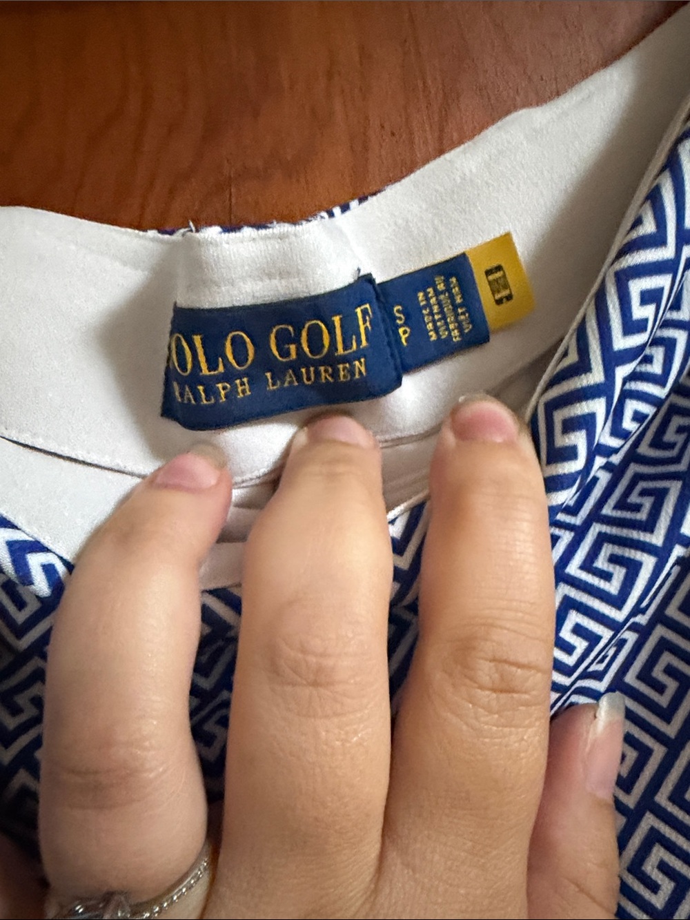 Polo Blue & White Golf Skort Size Small - Picture 2 of 3